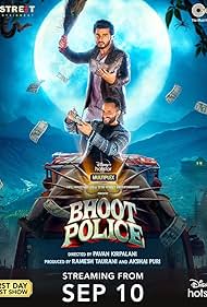 Saif Ali Khan and Arjun Kapoor in Bhoot Police (2021)