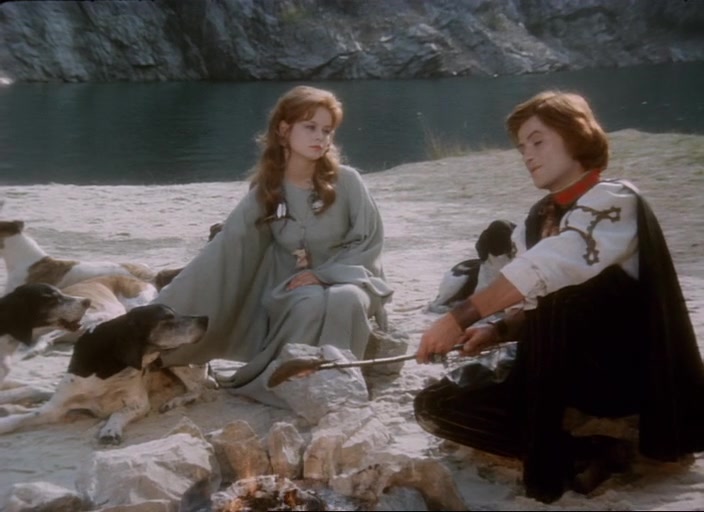 Miroslava Safránková and Petr Svojtka in The Little Mermaid (1976)