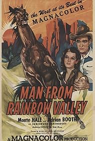 Lorna Gray and Monte Hale in Man from Rainbow Valley (1946)