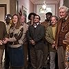 Jim Broadbent, Sanjeev Bhaskar, Robbie Gee, Ben Miller, Jessica Hynes, Shola Adewusi, and Marie-France Alvarez in Paddington 2 (2017)