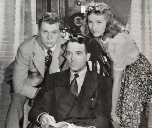 Walter Abel, Jackie Cooper, and Susanna Foster in Glamour Boy (1941)