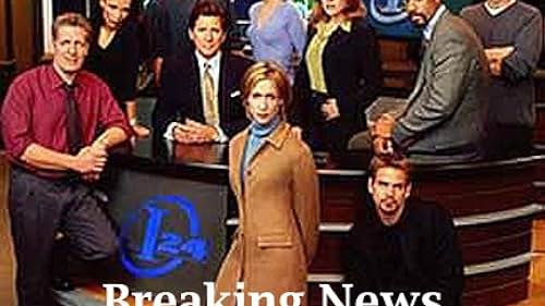 Scott Bairstow, Clancy Brown, Tim Matheson, Paul Adelstein, Myndy Crist, Vincent Gale, Rowena King, Jeffrey D. Sams, and Lisa Ann Walter in Breaking News (2002)