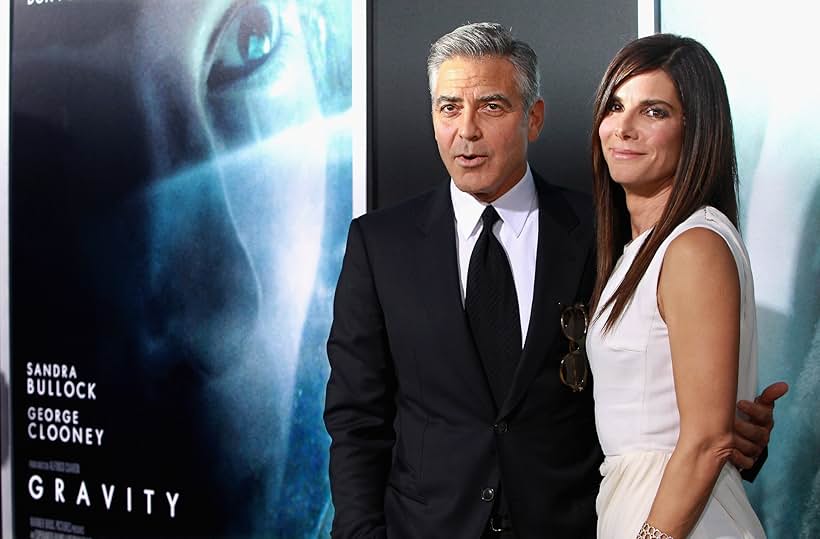 Sandra Bullock and George Clooney at an event for Gravity (2013)