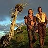 Kevin Sorbo and Michael Hurst in Hercules: The Legendary Journeys (1995)