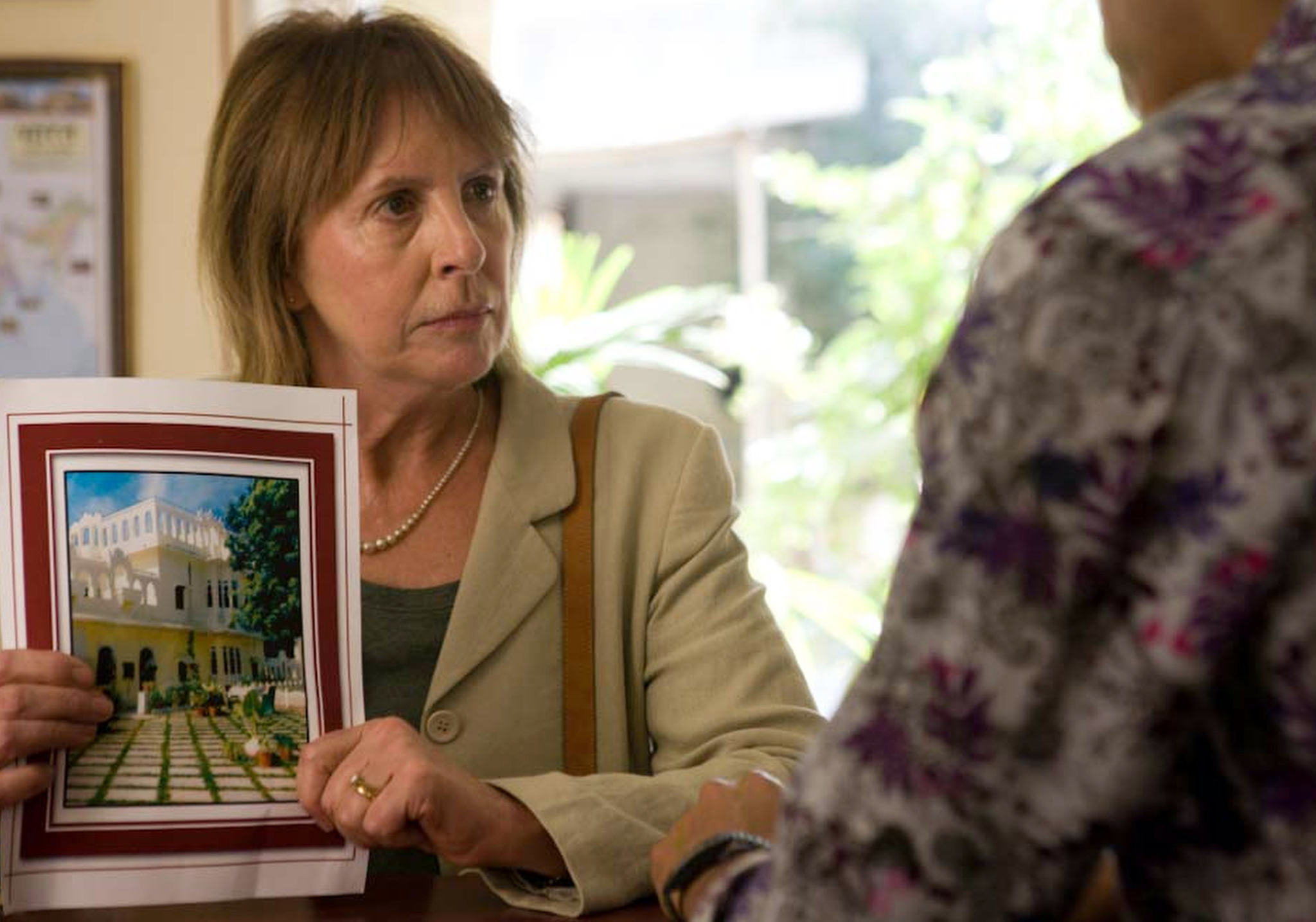 Penelope Wilton in The Best Exotic Marigold Hotel (2011)