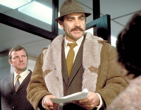 Sean Connery and Derek Newark in The Offence (1973)