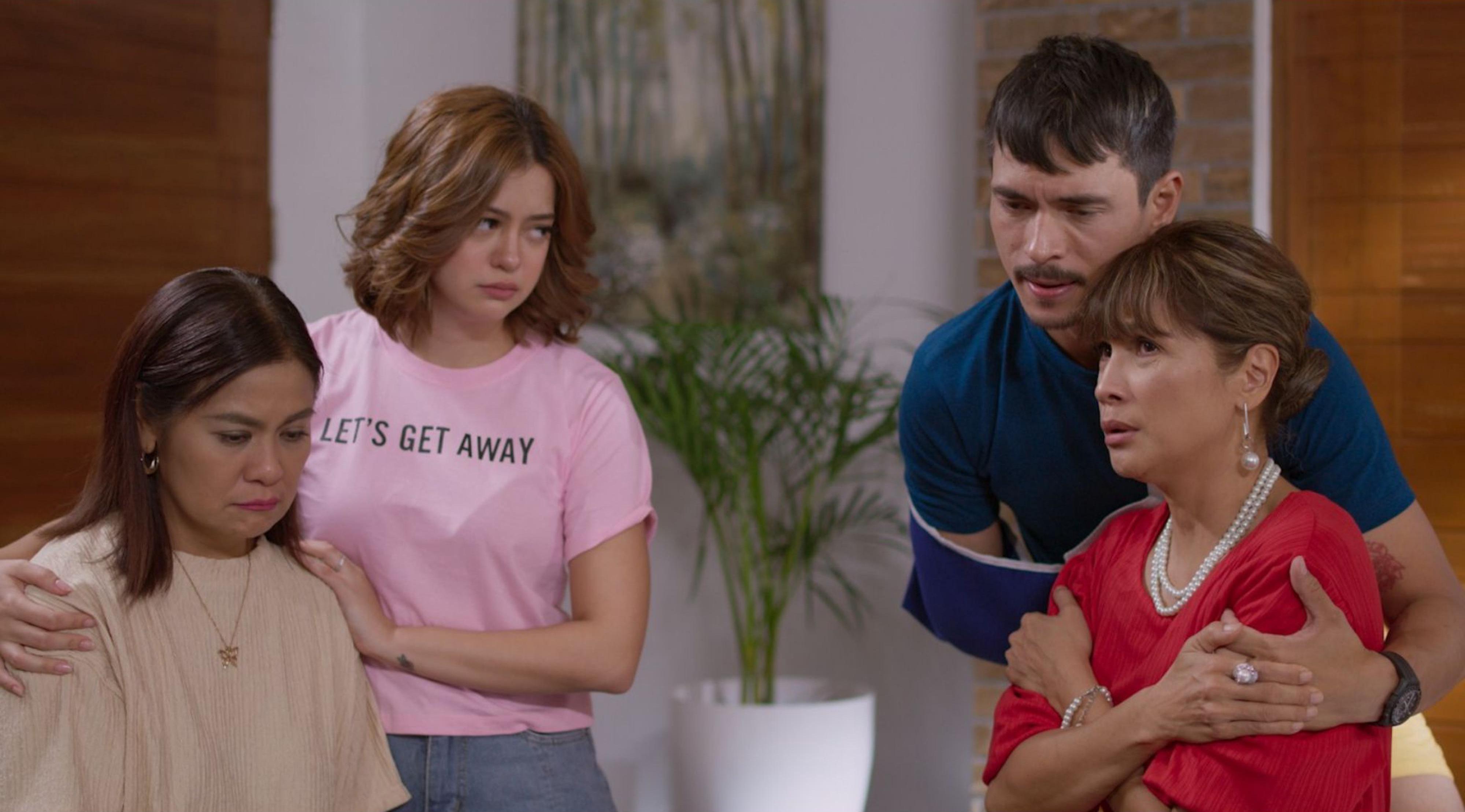 Agot Isidro, Candy Pangilinan, Jake Cuenca, and Sue Ramirez in Jack and Jill sa Diamond Hills (2023)