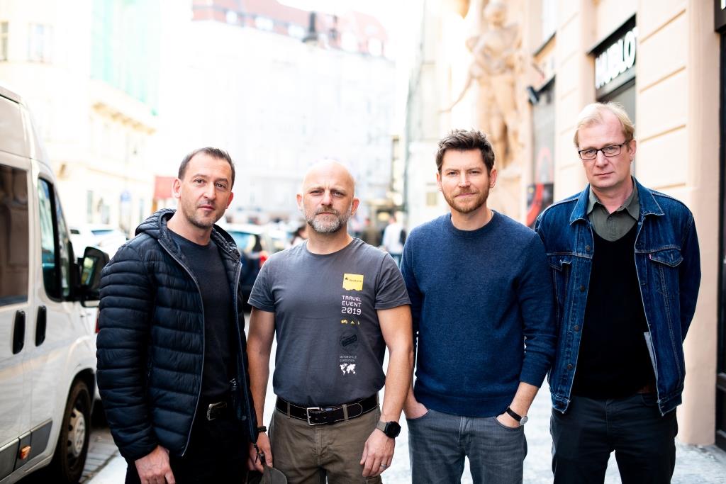 Hynek Cermák, Martin Hofmann, Martin Pechlát, and David Svehlík in Prvok, Sampon, Tecka a Karel (2021)