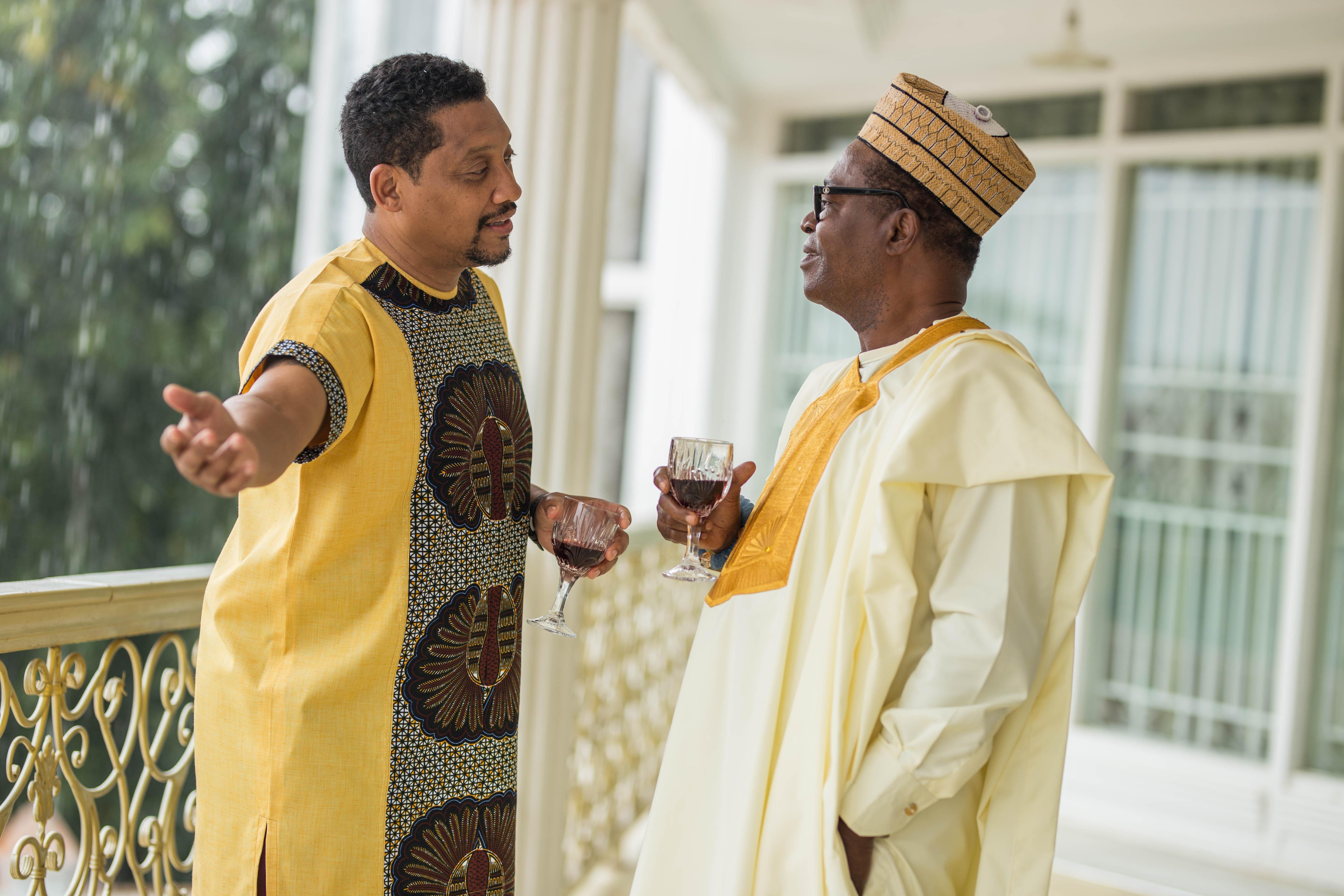 David Dontoh and Khalil Kain in Coming to Africa: Welcome to Ghana (2023)