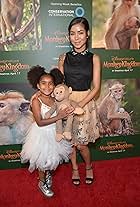 Jhené Aiko at an event for Monkey Kingdom (2015)