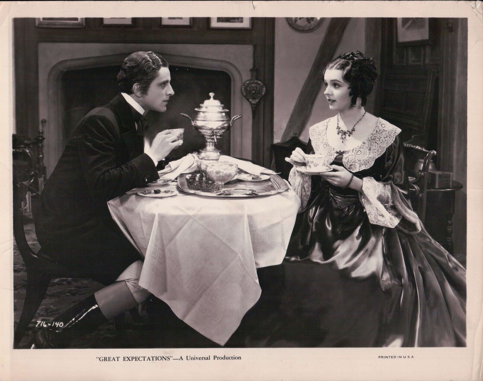 Phillips Holmes and Jane Wyatt in Great Expectations (1934)