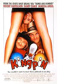 Woody Harrelson, Randy Quaid, and Vanessa Angel in Kingpin (1996)