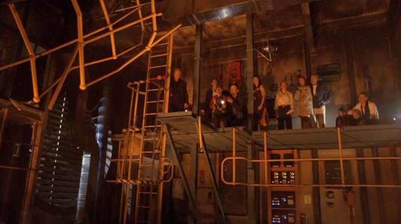 Rutger Hauer, Bryan Brown, C. Thomas Howell, Alexa Hamilton, and Rory Copus in The Poseidon Adventure (2005)