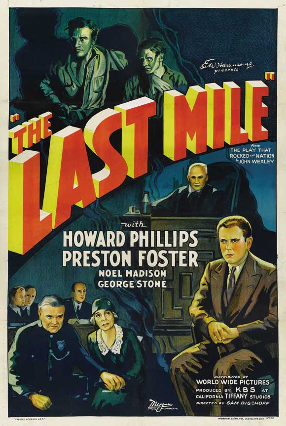 Louise Carter, Preston Foster, Howard Phillips, and George E. Stone in The Last Mile (1932)