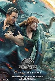 Bryce Dallas Howard and Chris Pratt in Jurassic World - Il regno distrutto (2018)