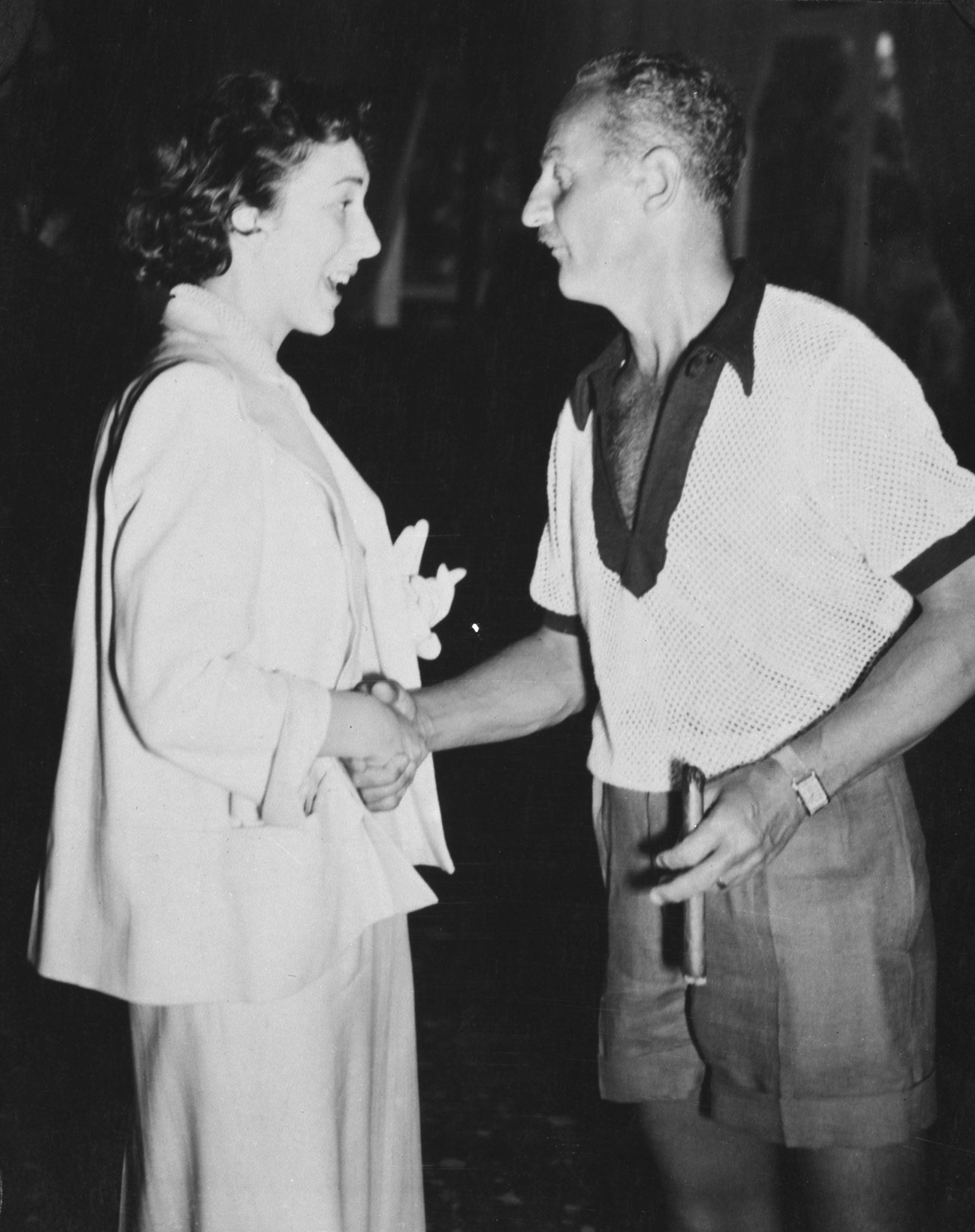 Betsy Blair and Darryl F. Zanuck