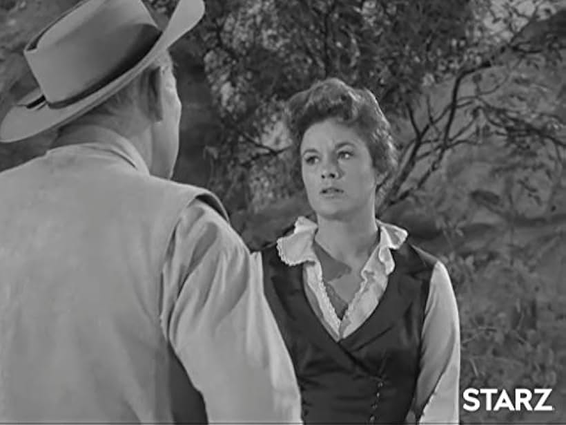 Ward Bond and Jean Hagen in Wagon Train (1957)