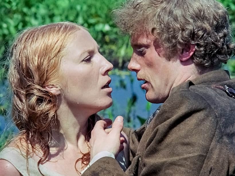 Emilia Krakowska and Daniel Olbrychski in The Birch Wood (1970)