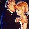 Omar Sharif and Arielle Dombasle in Les pyramides bleues (1988)