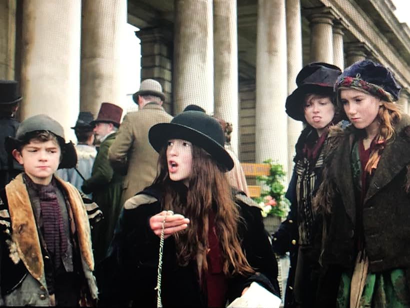 Colby Mulgrew, Scarlet Grace, Noah Jupe, and Bella Ramsey in Holmes & Watson (2018)