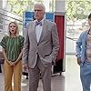 Ted Danson, Kristen Bell, Manny Jacinto, Jameela Jamil, D'Arcy Carden, and Denise G. Sanchez in The Good Place (2016)