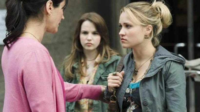 Emily Osment, Kay Panabaker, and Caroline Redekopp in Cyber Bully (2011)