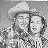 Roy Rogers and Penny Edwards in In Old Amarillo (1951)