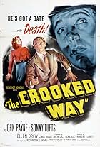 Ellen Drew, John Payne, and Sonny Tufts in The Crooked Way (1949)