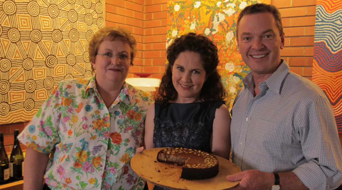 Amanda Vanstone, Annabel Crabb, and Christopher Pyne in Kitchen Cabinet (2012)