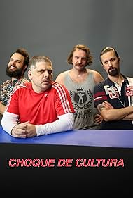 Daniel Furlan, Raul Chequer, Caito Mainier, and Leandro Ramos in Choque de Cultura (2016)