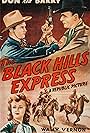 Don 'Red' Barry, William Halligan, and Ariel Heath in Black Hills Express (1943)