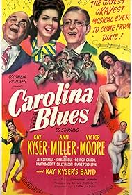 Harry Babbitt, M.A. Bogue, Kay Kyser, Sully Mason, Ann Miller, Victor Moore, and Kay Kyser Band in Carolina Blues (1944)