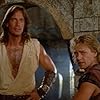 Kevin Sorbo and Michael Hurst in Hercules: The Legendary Journeys (1995)