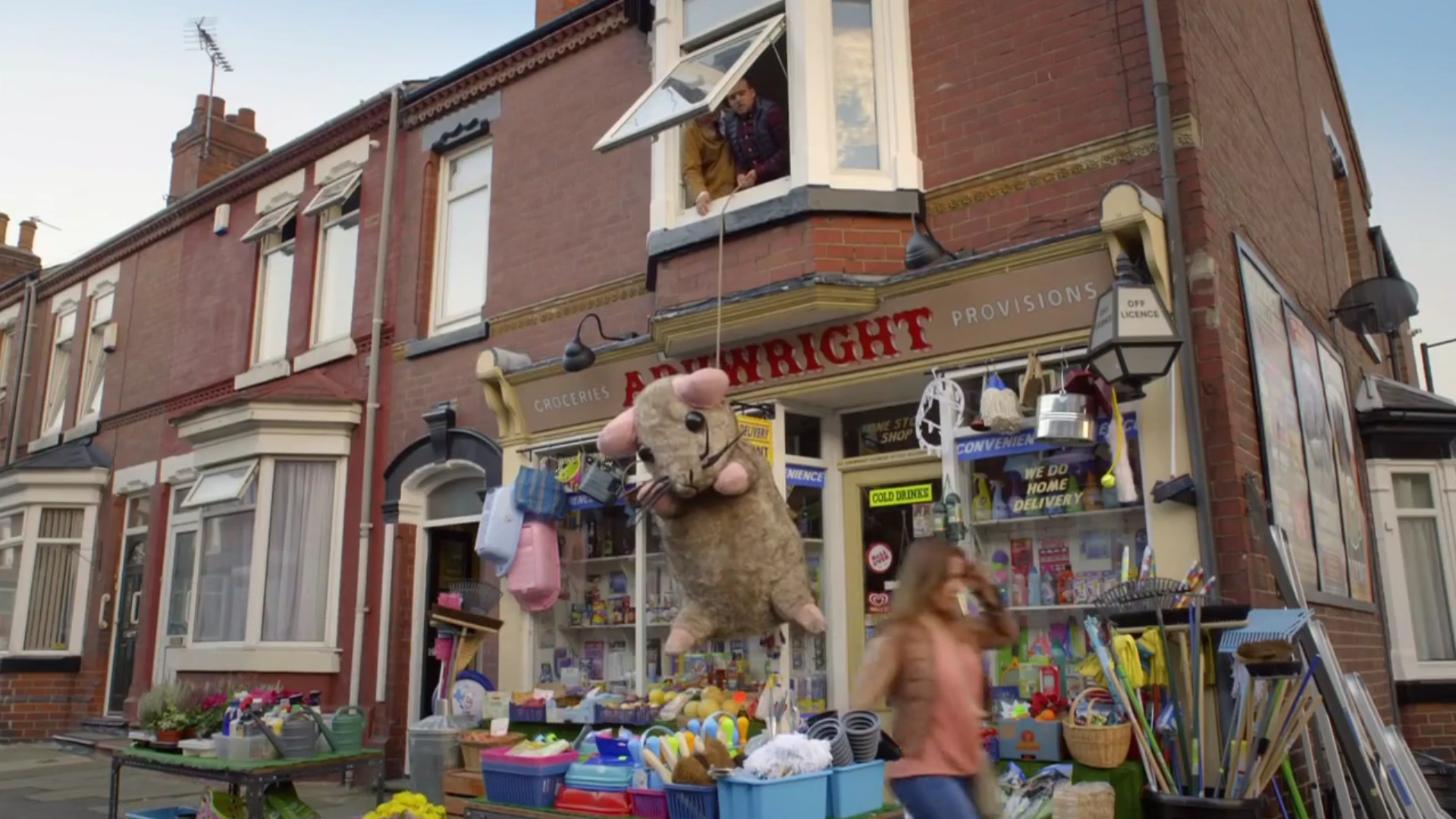 David Jason and James Baxter in Still Open All Hours (2013)