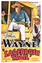 John Wayne, Lane Chandler, and Nancy Shubert in Sagebrush Trail (1933)