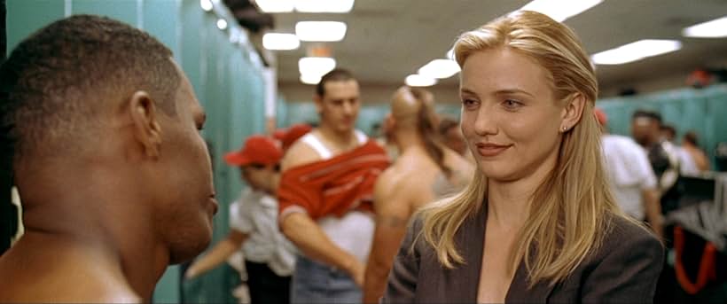 Cameron Diaz and Jamie Foxx in Any Given Sunday (1999)