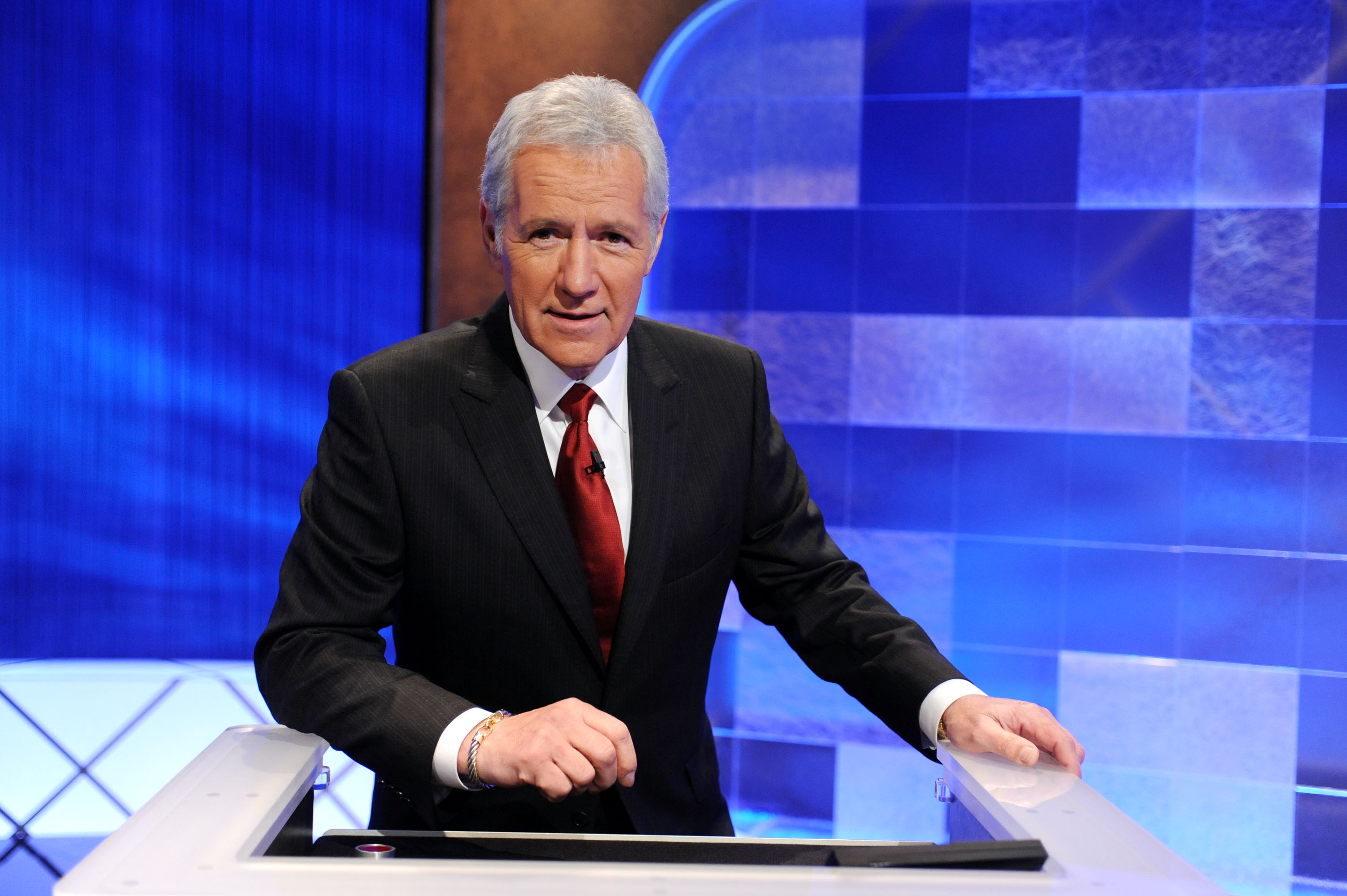 Alex Trebek in Jeopardy! (1984)