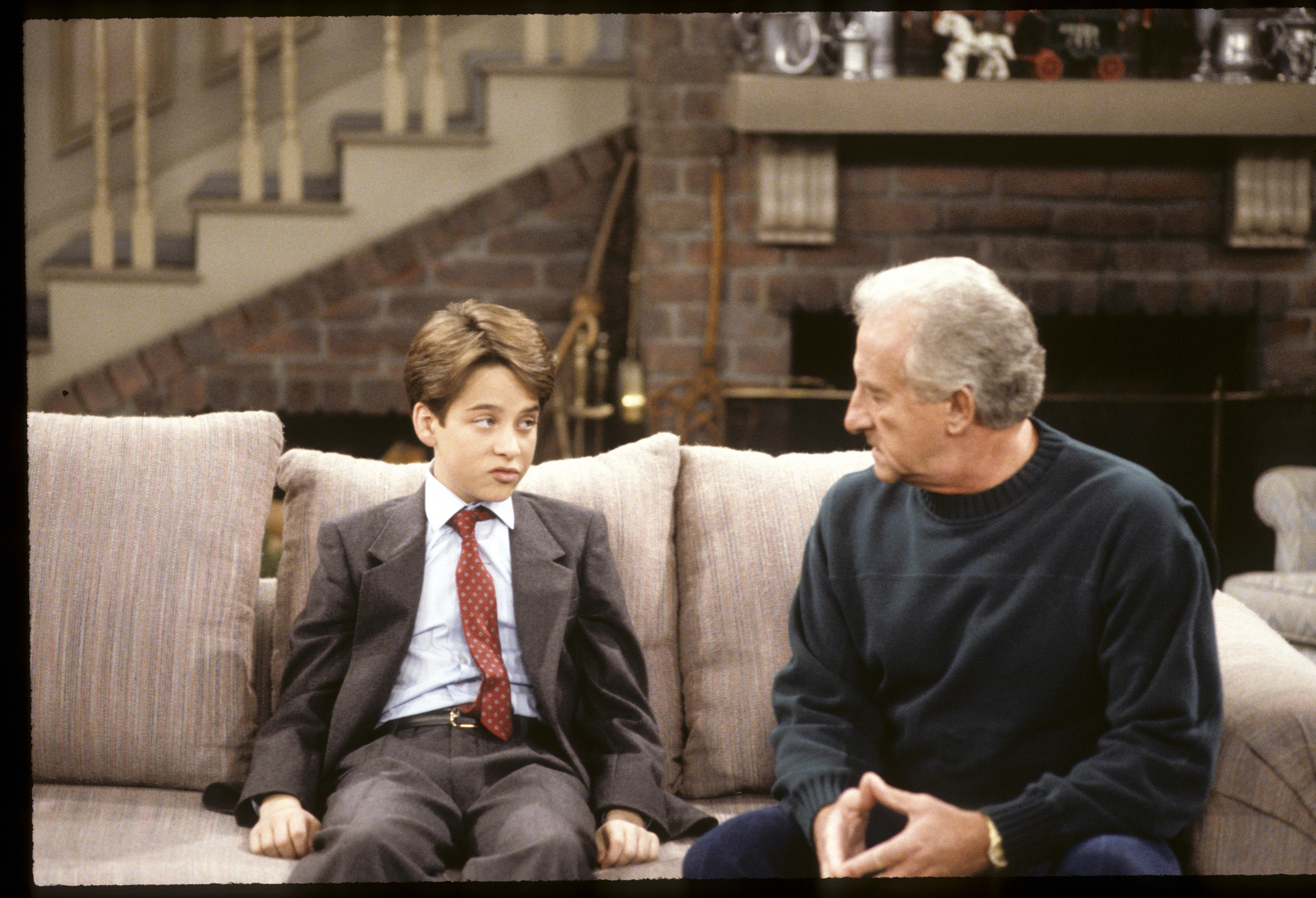 Brice Beckham and Bob Uecker in Mr. Belvedere (1985)