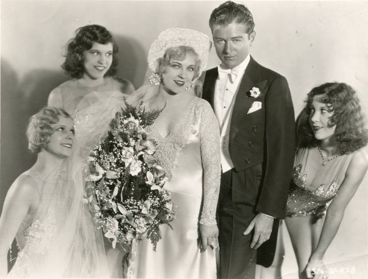 Richard Keene and Marjorie White in Happy Days (1929)