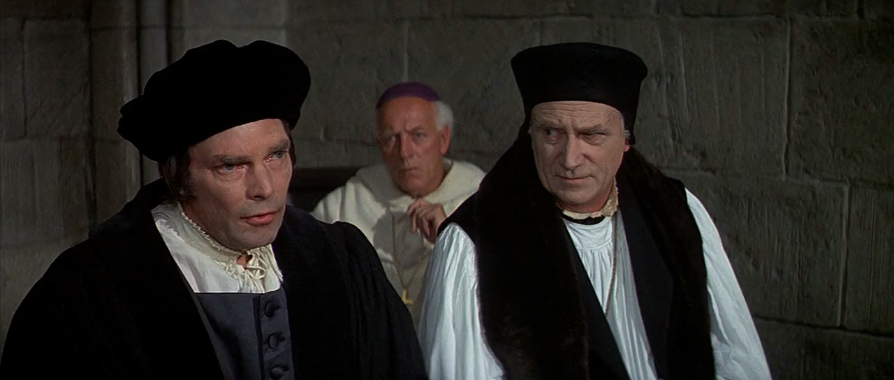 Cyril Luckham, Joseph O'Conor, and William Squire in Anne of the Thousand Days (1969)