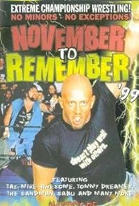 Primary photo for ECW November to Remember 1999