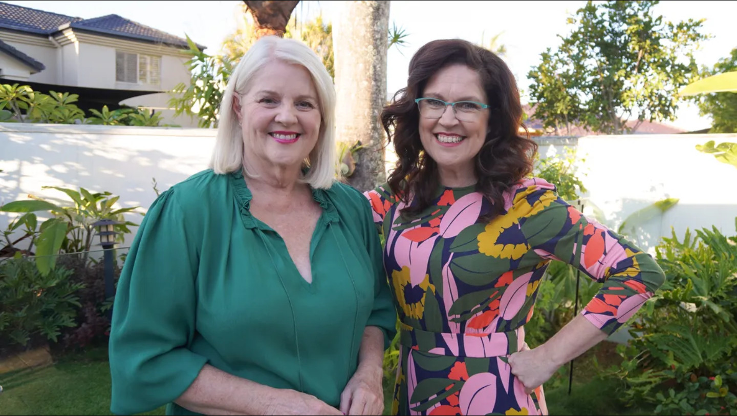 Karen Andrews and Annabel Crabb in Kitchen Cabinet (2012)