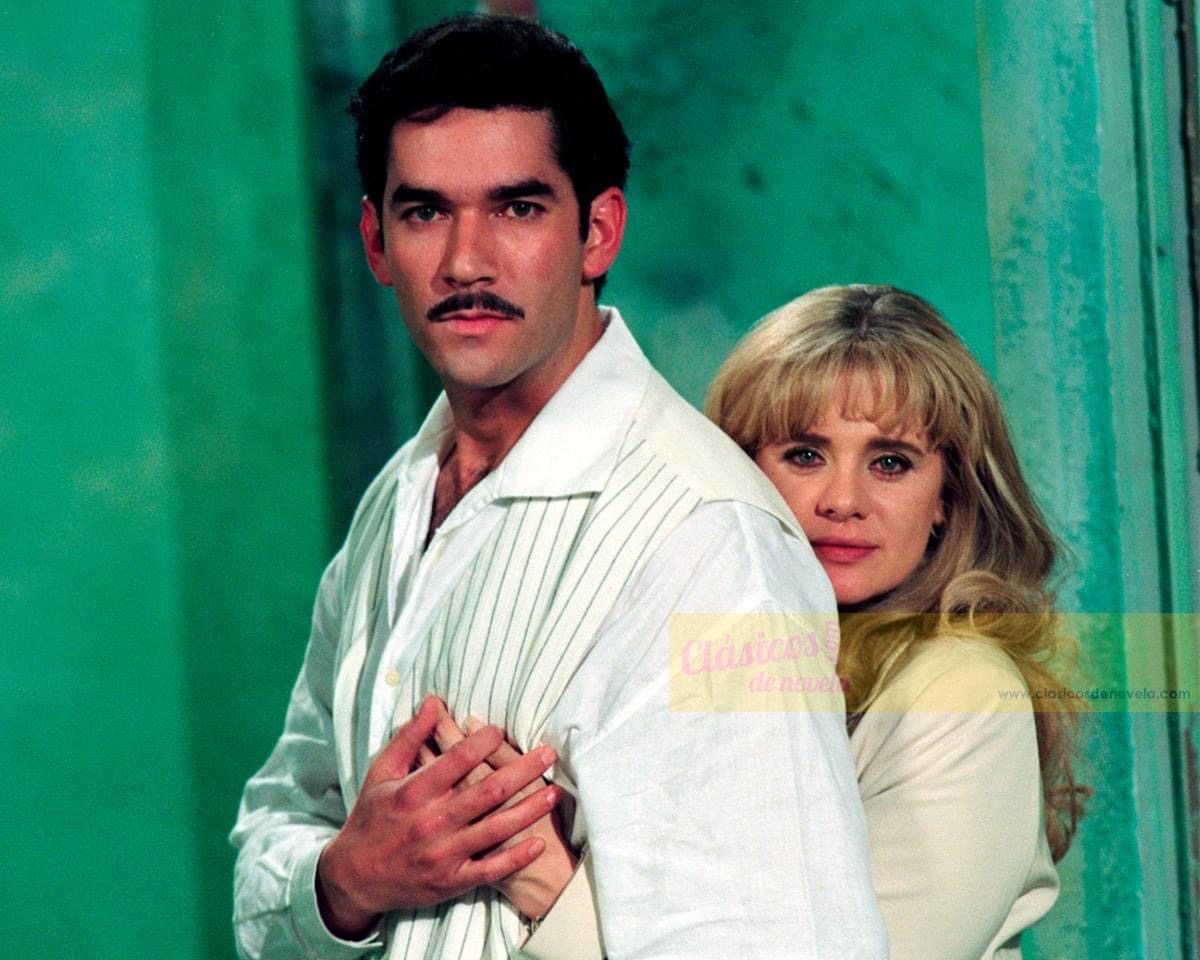 Erika Buenfil and Eduardo Santamarina in Marisol (1996)