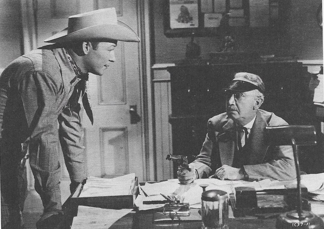 Roy Rogers and Robert Emmett Keane in Susanna Pass (1949)