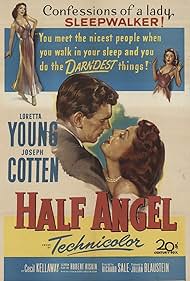 Joseph Cotten and Loretta Young in Half Angel (1951)