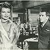 Rita Hayworth and Edward Everett Horton in Down to Earth (1947)