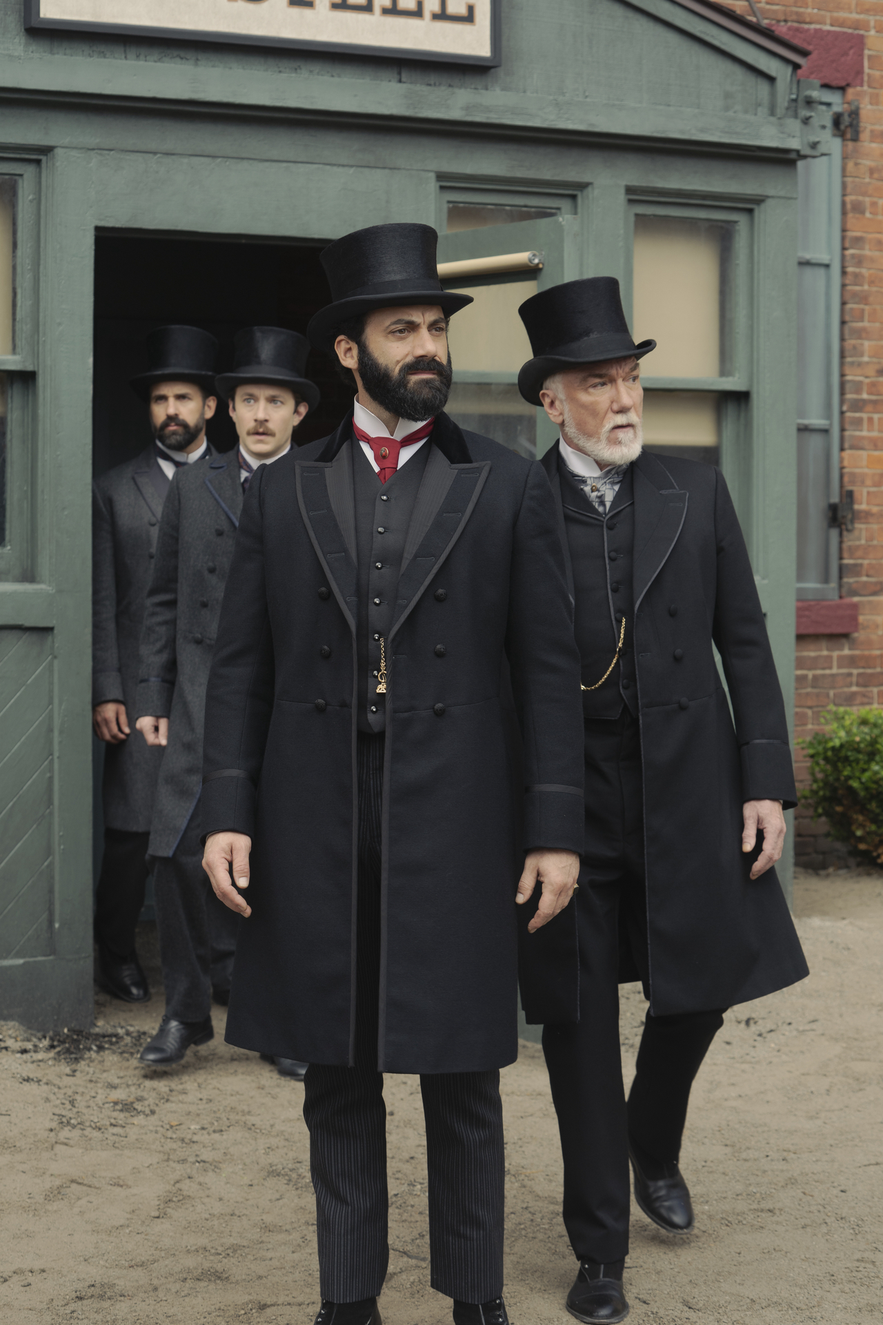 Patrick Page and Morgan Spector in The Gilded Age (2022)