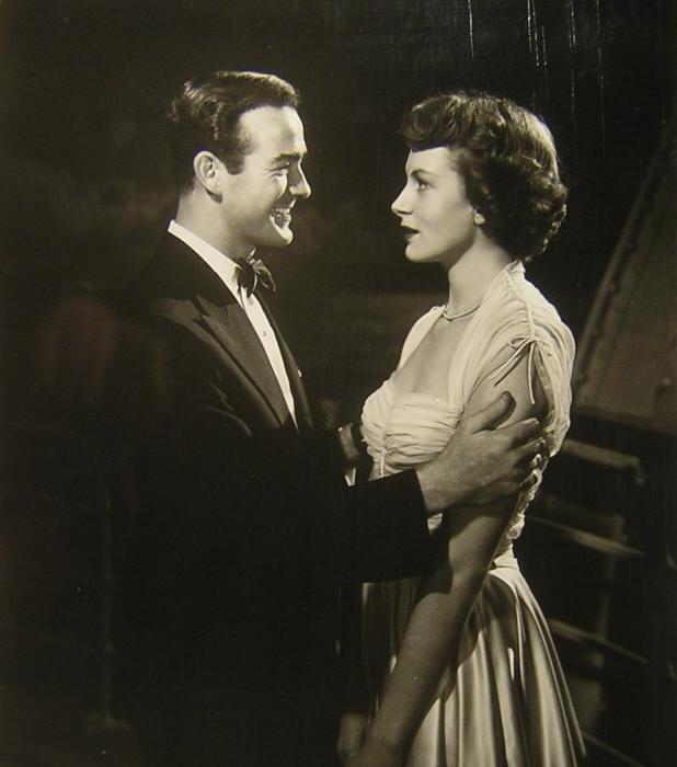 Deborah Kerr and Mark Stevens in Please Believe Me (1950)