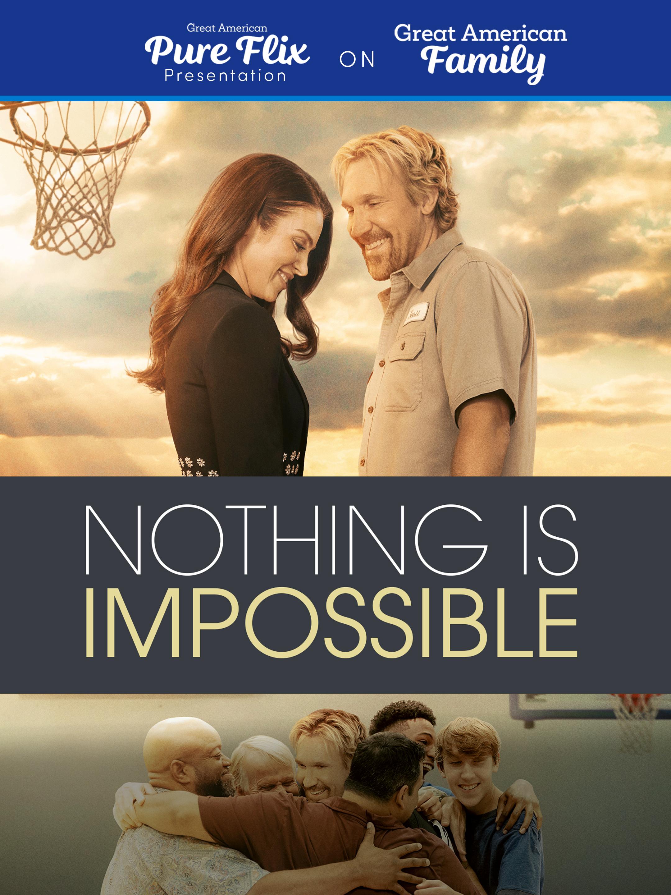 Nadia Bjorlin and David A.R. White in Nothing is Impossible (2022)