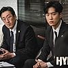 Jeong Ji-hwan and Hyun Bong-sik in Hyena (2020)